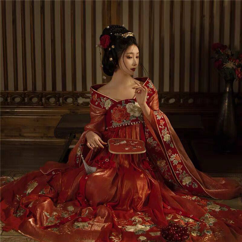 【汉锦记】出租绛悠堂妲己魏晋南北朝诃子齐胸齐腰裙