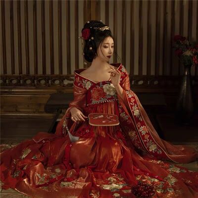 测试推荐汉服南北朝刺绣