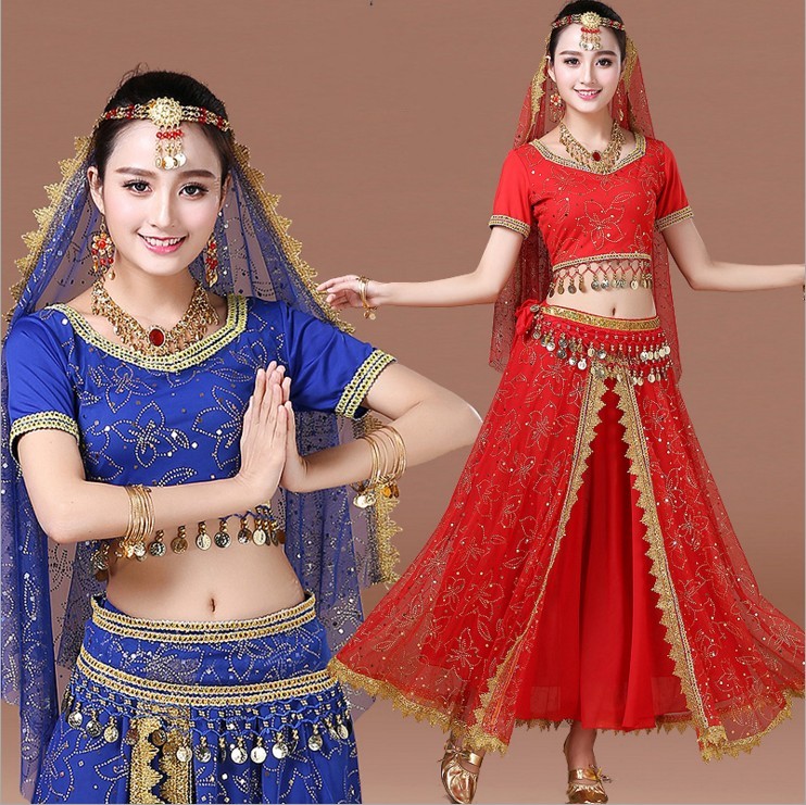 时尚华宇2021高档表演服新疆舞蹈