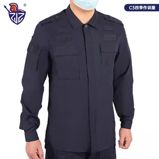阻击者C3四季训练服套装户外耐磨防水作训服抗撕裂长袖长裤教官服