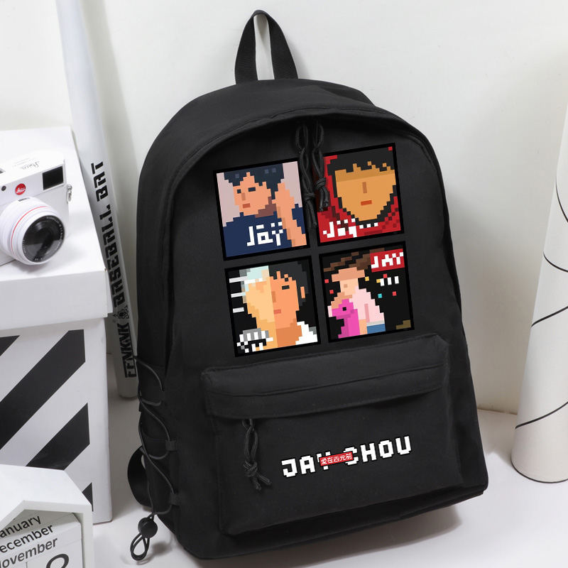 Jay周杰伦周边学生书包男青少年