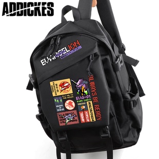EVA初号机01动漫周边书包双肩包男学生高中生中学潮牌背包大容量