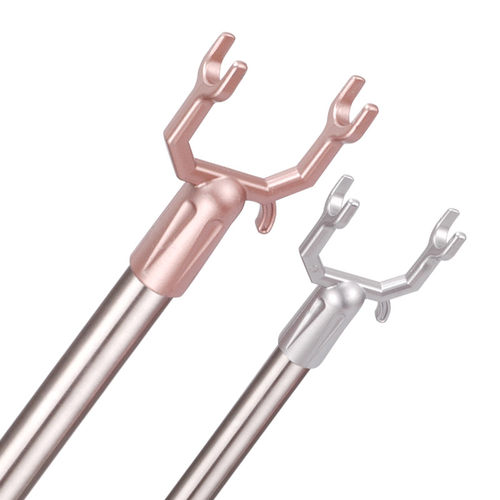 304不锈钢晾衣伸缩家用杆凉撑