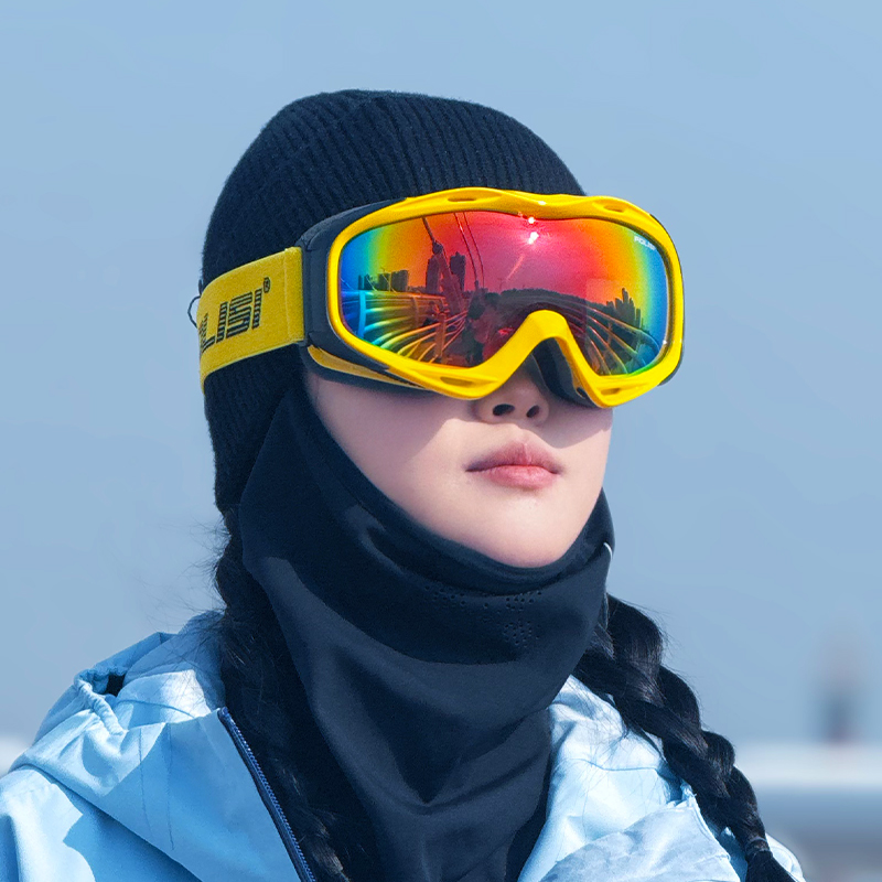 POLISI全新清仓滑雪眼镜可卡近视
