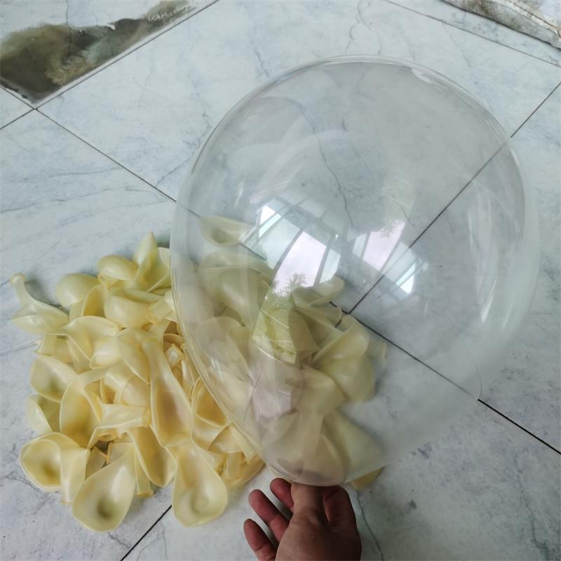 透明圆形道具求婚气球