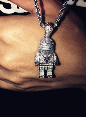 宇航员太空人满钻项坠街头嘻哈