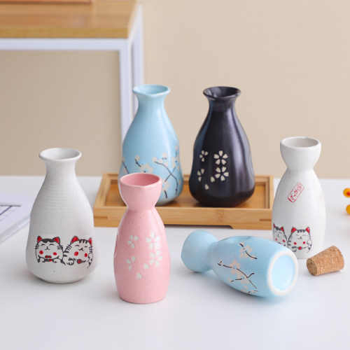 日式陶瓷酒壶家用黄酒烫酒酒瓶