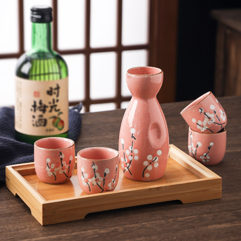 日式清酒陶瓷酒具套装温酒烫酒壶