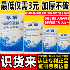 注水冰袋快递专用冷冻食品保鲜生鲜水果反复使用一次性家用干冰袋