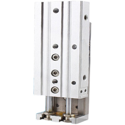 HLQ气动直线导轨滑台气缸HLQ6/8/12-10-C15-20-25-30-40-50-75-10