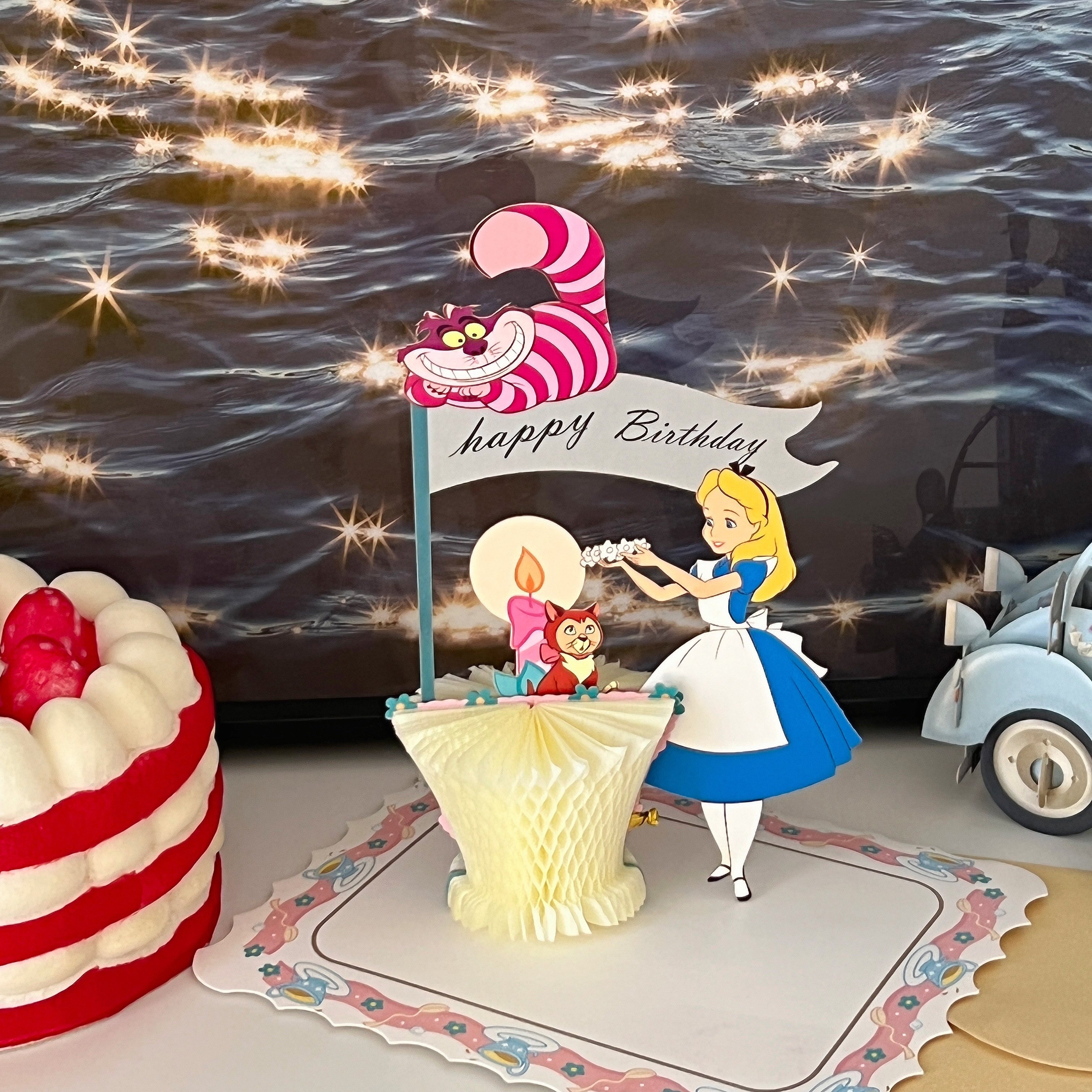 韩国创意少女心立体爱丽丝生日贺卡祝福小卡片高档留言小卡片,节庆用品/礼品,贺卡/卡片,淘宝优惠券,粉丝福利购,淘宝优惠卷