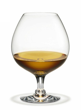 丹麦holmegaard无铅水晶玻璃白兰地酒杯威士忌杯670ml高16cm进口