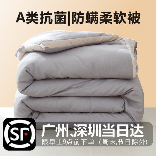 宿舍防发霉加厚保暖冬被四季通用