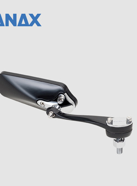 日本TANAX NAPOLEON摩托车后视镜反光镜防炫目AMS单个