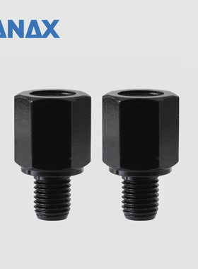 日本TANAX NAPOLEON摩托车反光镜配件改装增高螺丝2cmB-10 BM-10