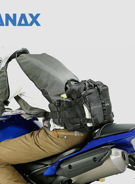 日本TANAX MOTOFIZZ大容量户外耐磨多功能机车腰包骑士包MFK-204