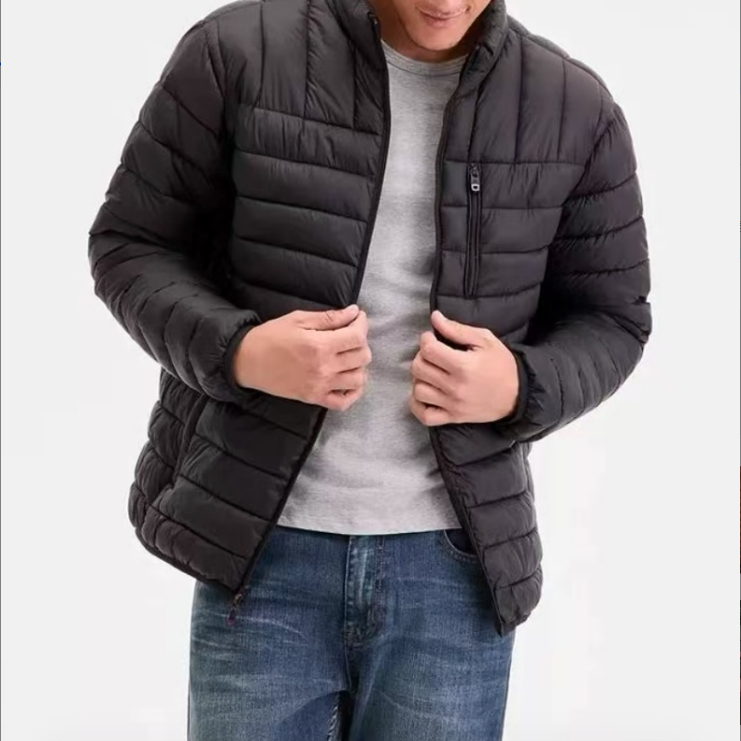 保暖秋冬款男士立领高端棉衣外套