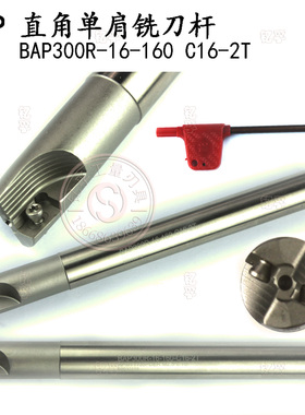 BAP300R立铣刀杆C10/C12/C14/C15/C16-16-100-120-150-200L-2T