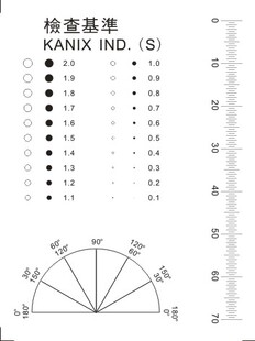 检查基准标准点线规 高精密 污点卡 污点规点规点 定制点规菲林片