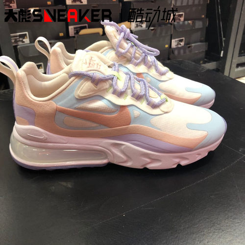 NIKE AIR MAX 270 REACT女子运动气垫跑鞋 CQ4805 CT1287 CI3899