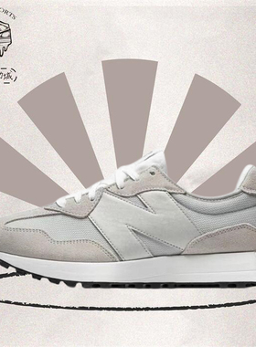 New Balance 327系列 低帮耐磨运动休闲跑步鞋 男女同款 MS327MA1