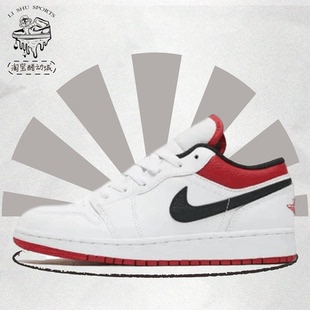 Low 芝加哥 553560 Jordan 118 白红 百搭休闲运动板鞋 Air 经典