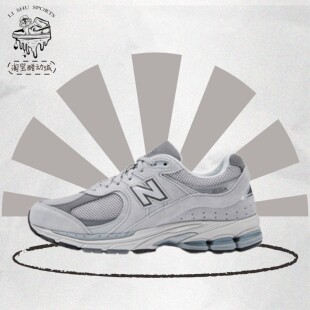 New Balance 2002R 减震透气 低帮运动 时尚休闲鞋 黑色 ML2002RO