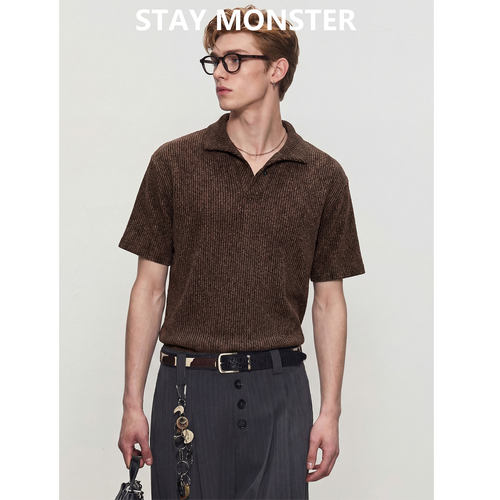 STAYMONSTER“一片领”短袖
