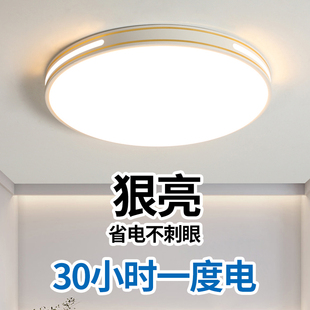 客廳吸頂燈大廳主臥室吊燈具全光譜led超亮現代簡約大氣 2025新款