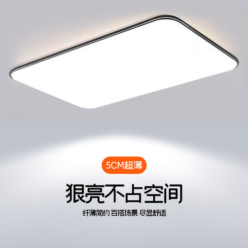 新款LED现代简约客厅灯