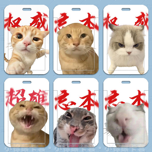 猫meme权威卡套学生校园饭卡