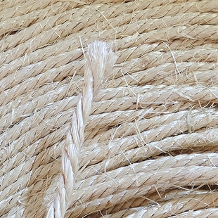 特价包邮5毫米猫爬架剑麻绳纯天然广西剑麻缠绕绳猫爪绳四股手工