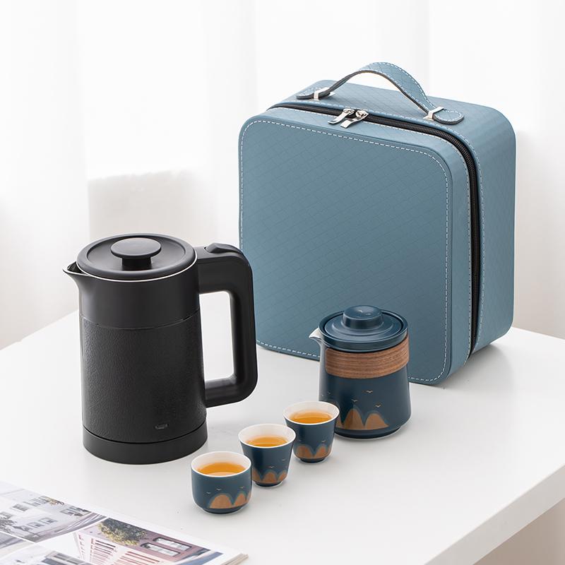 旅行茶具套装便携式车载茶盘