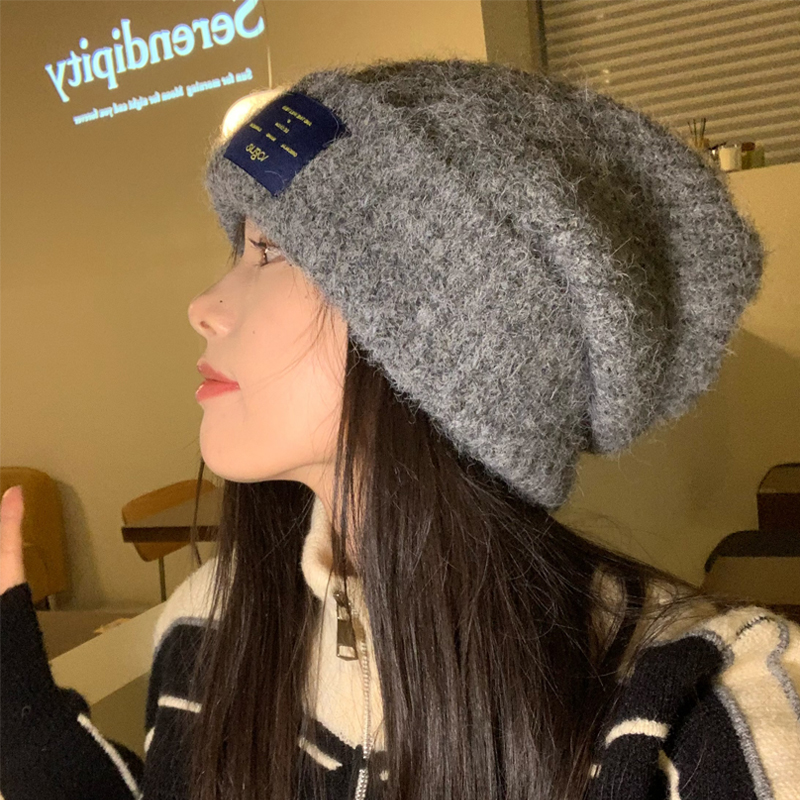 陈奶奶羊毛毛线帽逛街休闲秋冬