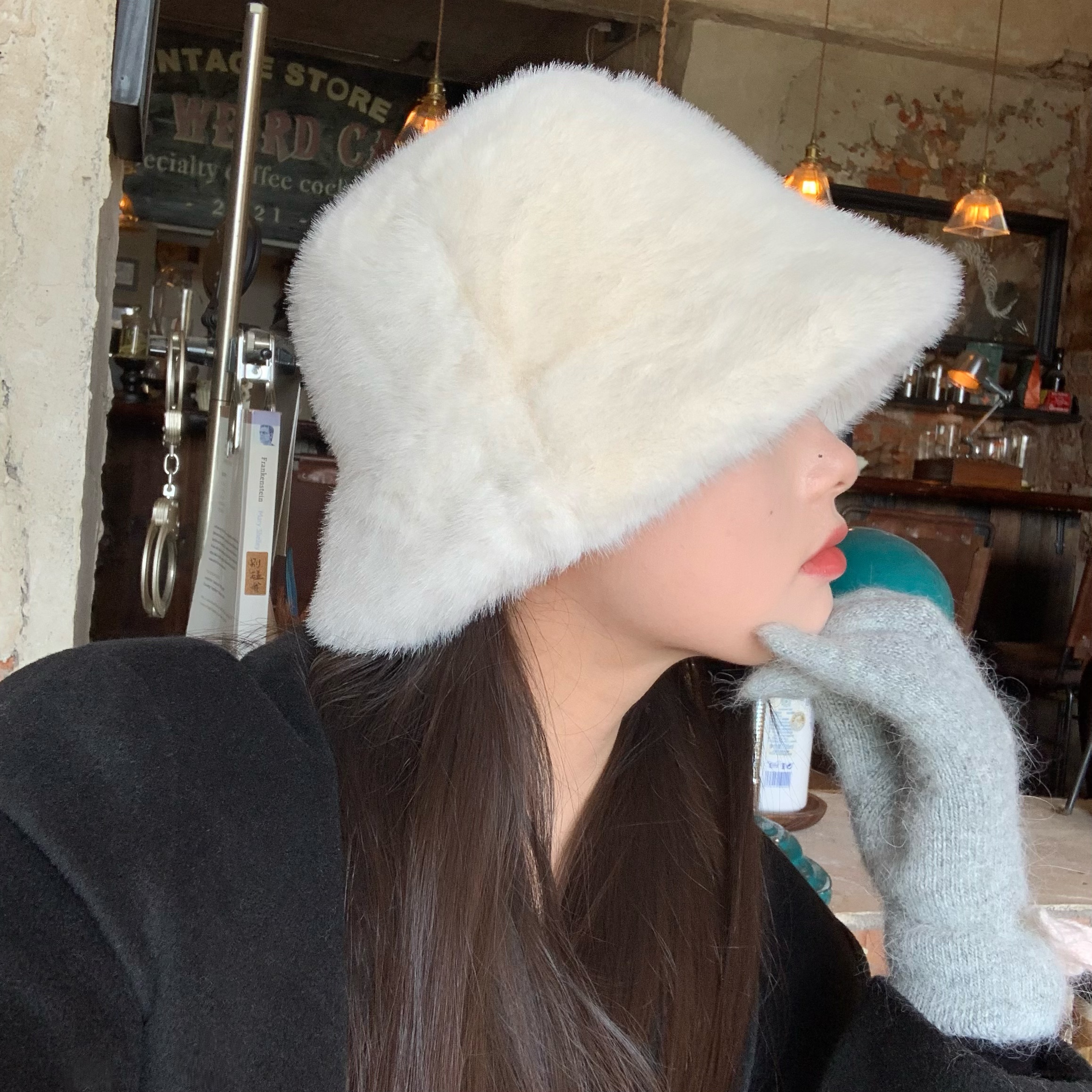 陈奶奶保暖加厚渔夫帽冬