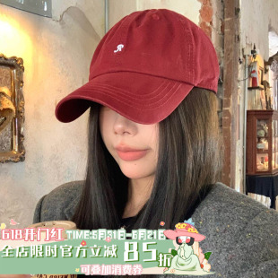 陈奶奶/南韩艺高~简约软顶刺绣棒球帽子女风显脸小休闲经典鸭舌帽