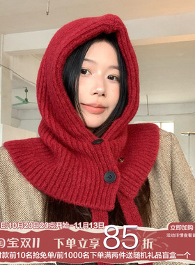 陈奶奶韩系纯色巴拉克法帽女秋冬