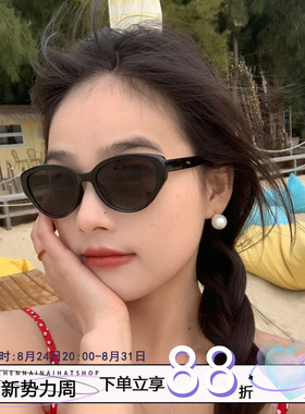 猫眼墨镜ins韩版女太阳眼镜