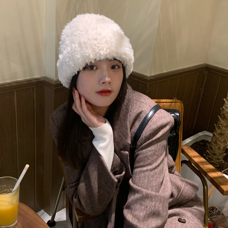 陈奶奶/重磅！韩系气质毛绒帽子