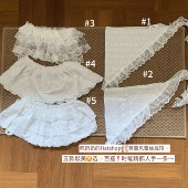 少女芭蕾风 陈奶奶韩系ins蕾丝屁帘时尚 百搭叠穿绑带系半身裙子