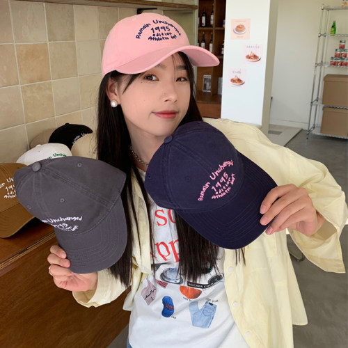 老陈推荐！韩版配色字母棒球帽