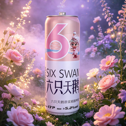 六只天鹅精酿白啤酒10升桶装