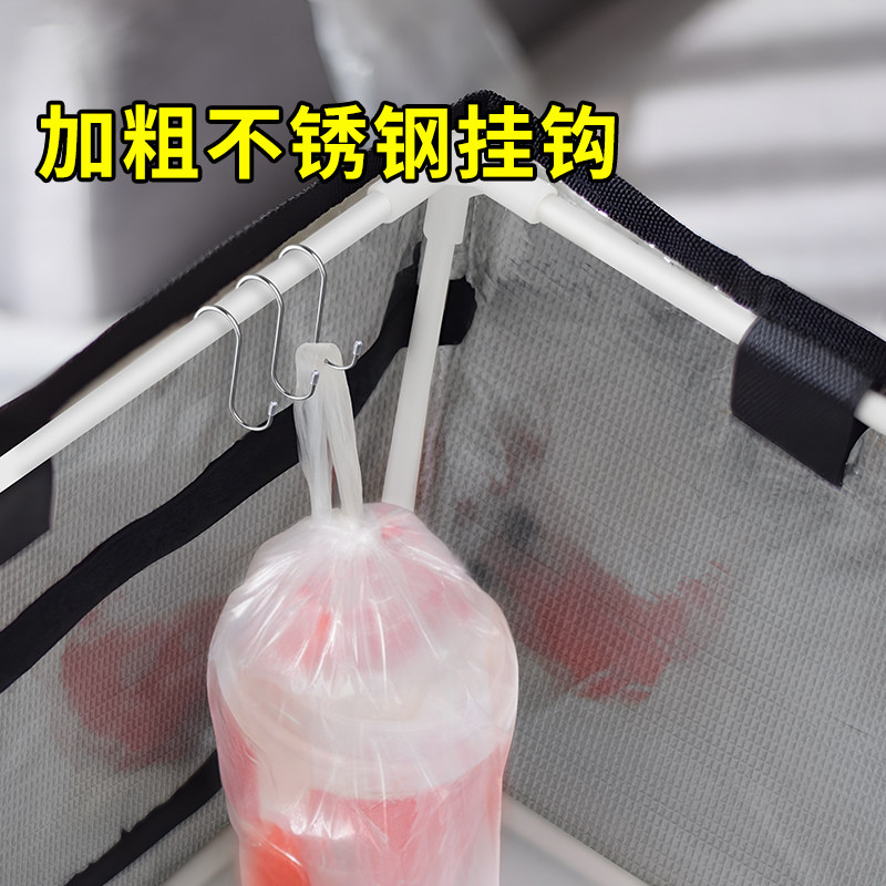 外卖箱防洒汤挂钩骑手电动车送餐箱内饮料奶茶防打翻承重不锈钢钩