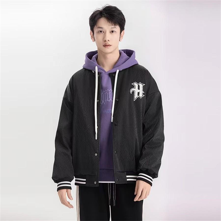 HX狐轩男装春秋新品短款立领轻薄款羽绒服冬季时尚帅气休闲外套潮