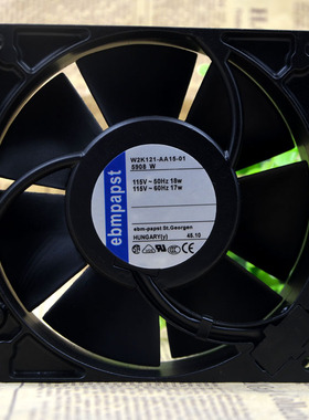 EBMPAPST TYP 5908 W 1125V 18W 12738 12.7CM耐高温高端散热风扇