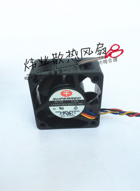 台湾千红 CHA4012EB-MAH-O(RE) 4020 12V 0.24A pwm温控电源风扇
