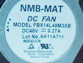 美培亜NMB-MAT 14050 FBX14L48M3XB/DC48V 0.27A/140*140*50MM