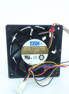 原装AVC 12038 48V 1.80A DYTH1238B8F Y065服务器金属铝框风扇