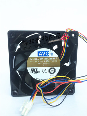 原装AVC 12038 48V 1.80A DYTH1238B8F Y065服务器金属铝框风扇