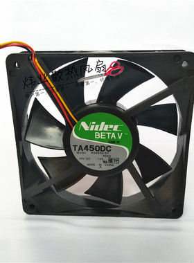 NIDEC A34452-57 48V 0.12A 12025 12CM 机箱 变频器 散热风扇
